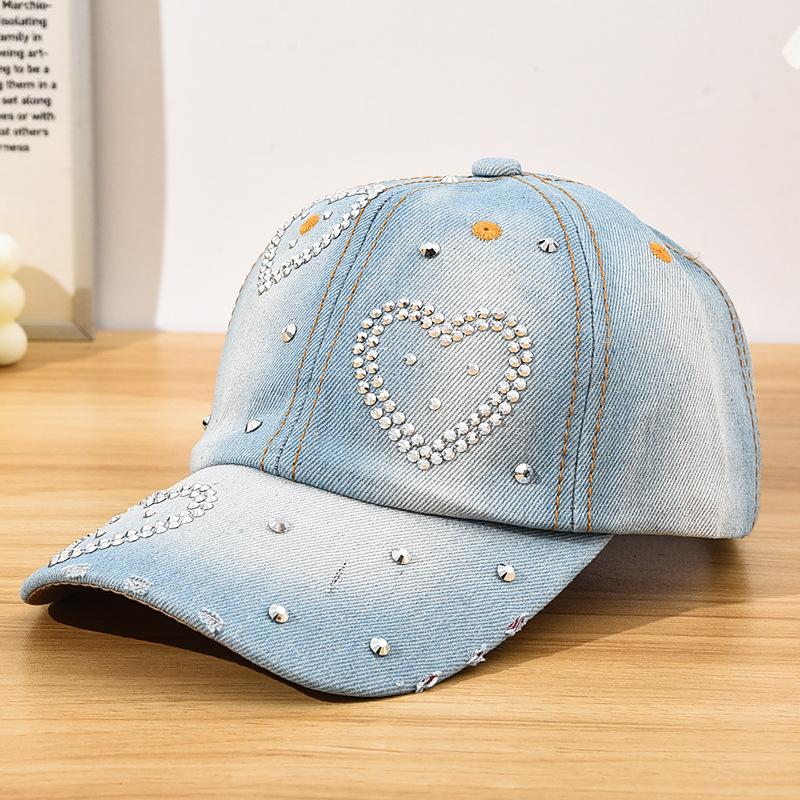 1pc Diamond-Encrusted Baseball Cap,Y2K Style Star Pattern,Casual Design,Adjustable Back Buckle,Daily Personalized Fashion Items