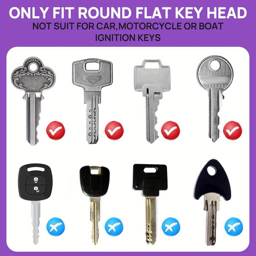 20 hochwertige Retro-Schlüsselanhänger | 8 atemberaubende Silikon-Schlüsselkappen in verschiedenen Farben zur Identifizierung und zum Schutz von Hausschlüsseln