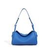 New Korean Fashionable Armpit Bag Women's High-quality Cross-body Genuine Leather All-matching Commuter Shoulder Pillow