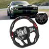 Carbon Fiber Steering Wheel LED Race Digital Display Shift Lights Fit for HELLCAT 2015‑2020