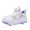 New Runaway Shoes Four-wheel Pulley Shoes Girls Children with Wheels Shoes Children's Skates