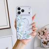 Apple 17PROMAX New Magnetic Mobile Phone Case 2-in-1 IPhone16 15 Spotted Lily Flower Protective Case