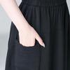 Wiosna i Lato Nowe Spodnie Spódnica Plus Size Wysoki Stan Rozcięcie Casualowe Spodnie Spódnica dla Kobiet Luźne i Wyszczuplające