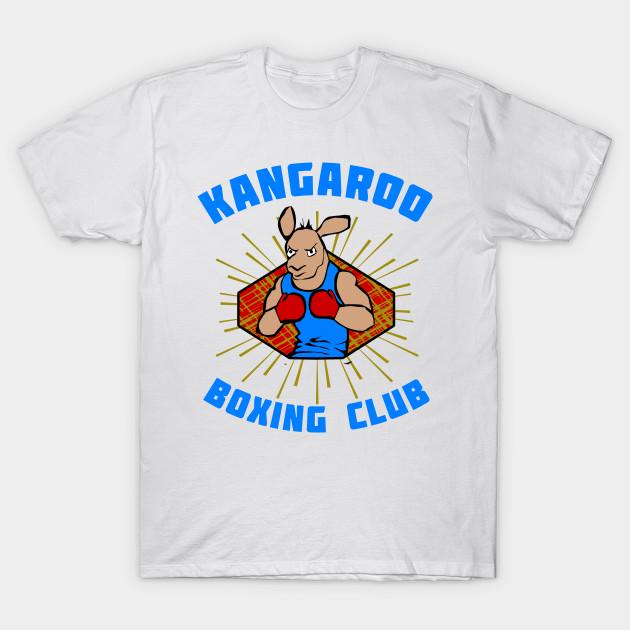 Satın alın Unisex Fashion TShirt Kangaroo Boxing Club By Basement