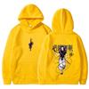 Jujutsu Kaisen Anime Hoodies Fushiguro Toji Print Hoodie Unisex Pullover Men Vintage Graphic Hoody Oversize Clothing
