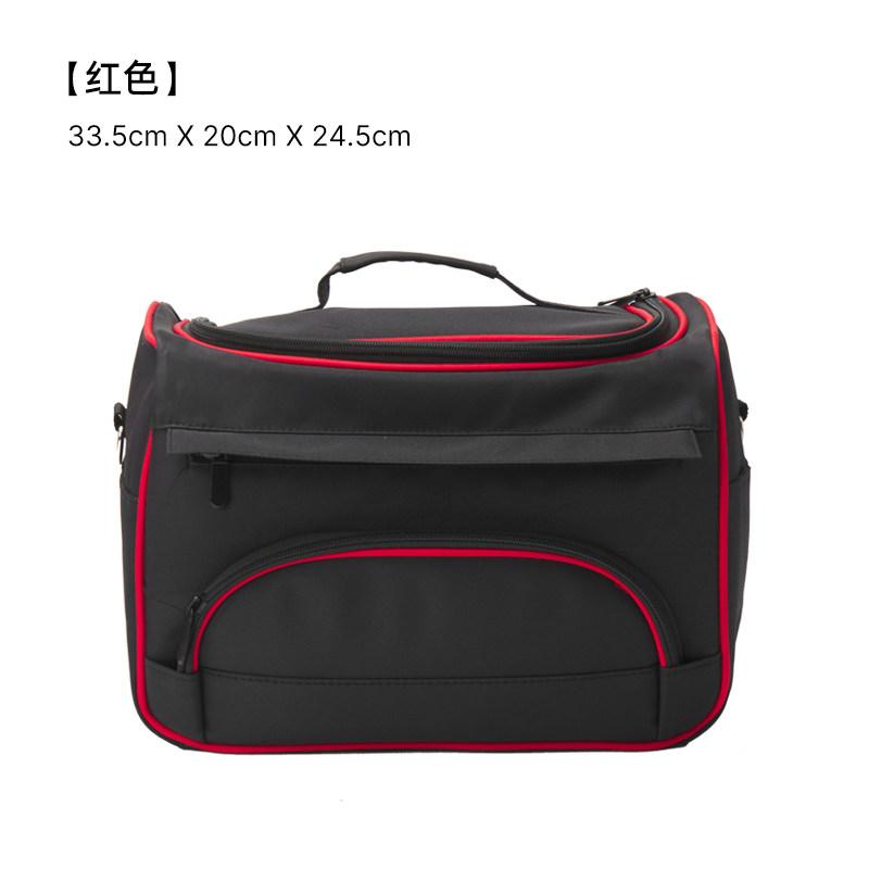

Multi-Compartment Cosmetic Bag for Women Portable Large Capacity Professional Makeup Artist On-Set Storage Bag Permanent Makeup червоний