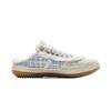 Li Ning Infinity Mule Comfortable Versatile Rubber Sole Wear Resistant Non Slip Closed Toe Slippers Women slippers Vanilla-White AZSV018-6