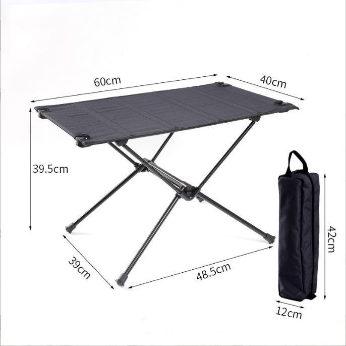 Ultra-Light Aluminum Folding Table & Stool for Outdoor Camping & Picnics