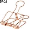 5PCS Metal Office Clip Paper Binder Clip Decorative Paper Stationery Cute Diary Clip HXZ05