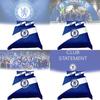 Chelsea Football Fan Gift Duvet Cover Set With Soft Polyester For Double Bed Bedroom Decor