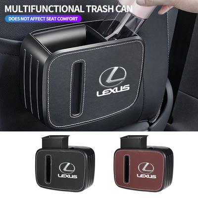 Papelera multifuncional para respaldo de asiento de coche Caja de almacenamiento Bolsillo de almacenamiento Para EX300H RX450H IS300H ES300H NX RX GS Al20 LX GX