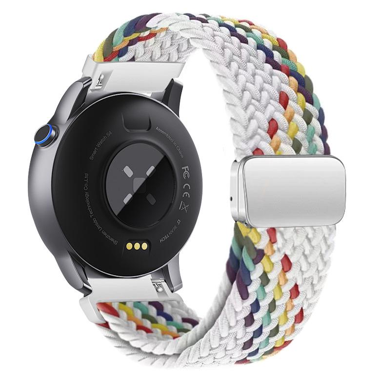 Universal Woven Nylon Magnetic Buckle Watch Band for Huawei/Samsung - 18mm, 20mm, 22mm