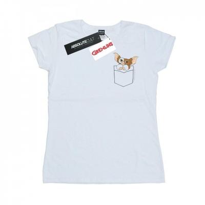 Dame/Damer Gizmo Falsk Lomme Bomulls-T-skjorte