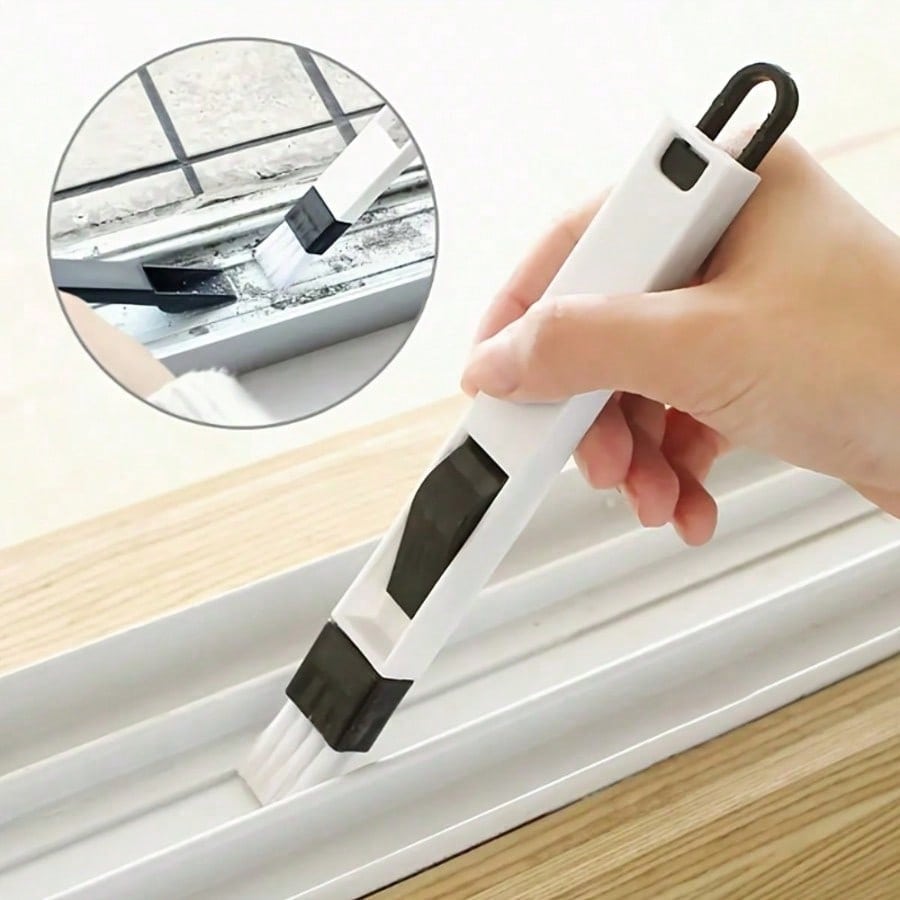 

1PC Window Slot Cleaning Brush, Screen Window Cleaning Tool, Keyboard Slot Small Brush, Glass Belt Dustpan Gap Brush United States