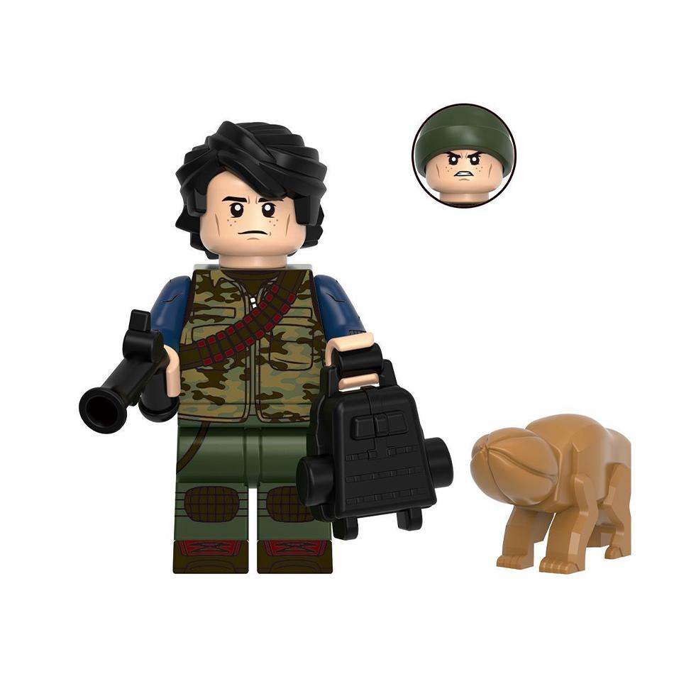 New 1-24Pcs The Horrible Movie Dustin Mike Vecna Will Eleven Demogorgon Model Figure Blocks Construction Assembly Toy Gift