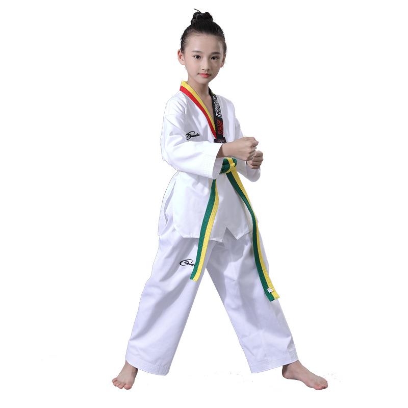 Taekwondo Uniform for Adults & Children: Pure Cotton Dobok for Beginners, Students, Coaches, Men & Women.