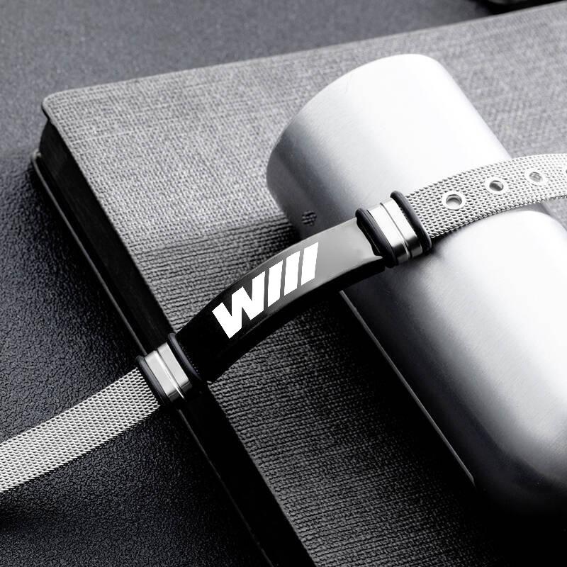 Personalized Trendy and Versatile Adjustable Stainless Bracelet Decoration For BMW X1 X3 X5 X6 X7 3 5 6 7Series G20 G30 G11 F15 jbdf70