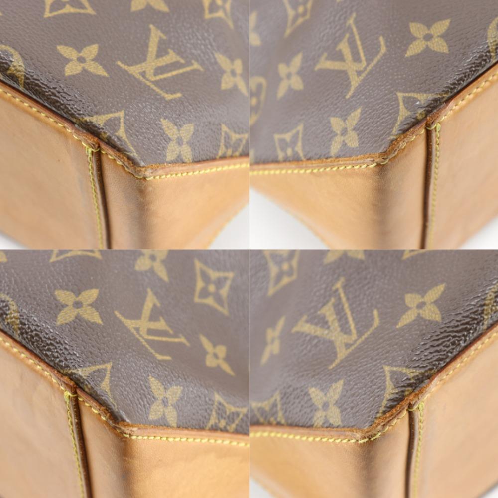 LOUIS VUITTON Hippo piano Tote Bag M51148 Brown Monogram canvas Women Used
