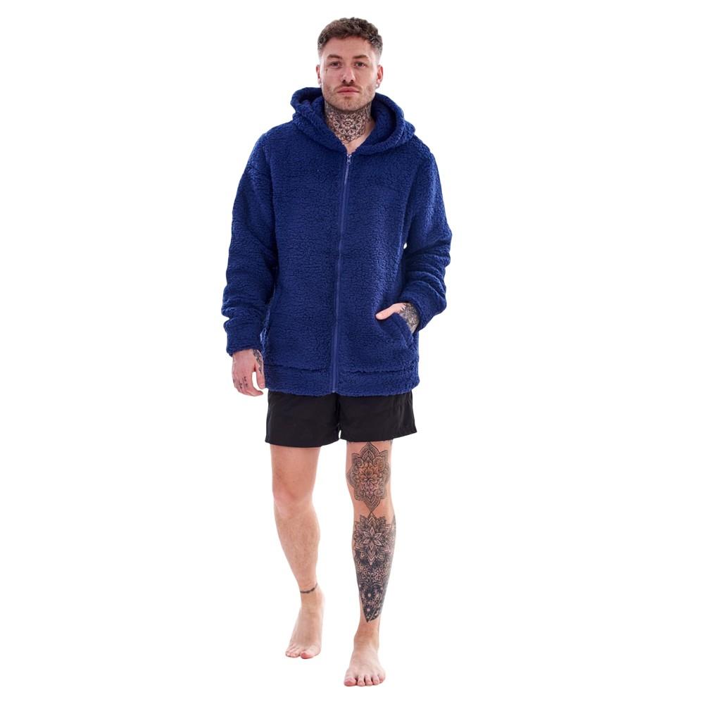 Keanu Men's Sherpa Pull Over Hoodie