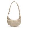 High-end dumpling bag women's 2025 summer new fashion pleated messenger bag Korean version niche single shoulder armpit bag