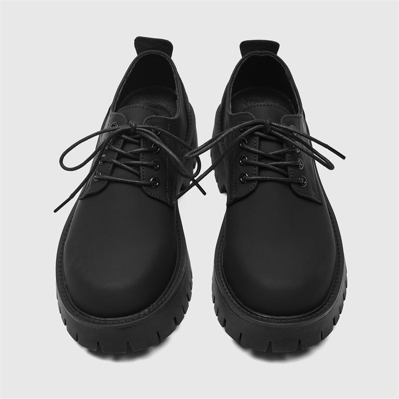 Luxury Business Black Oxford Leather Shoes Men Breathable Rubber Formal Dress Shoes Male Office Wedding Flats Footwear Mocassin