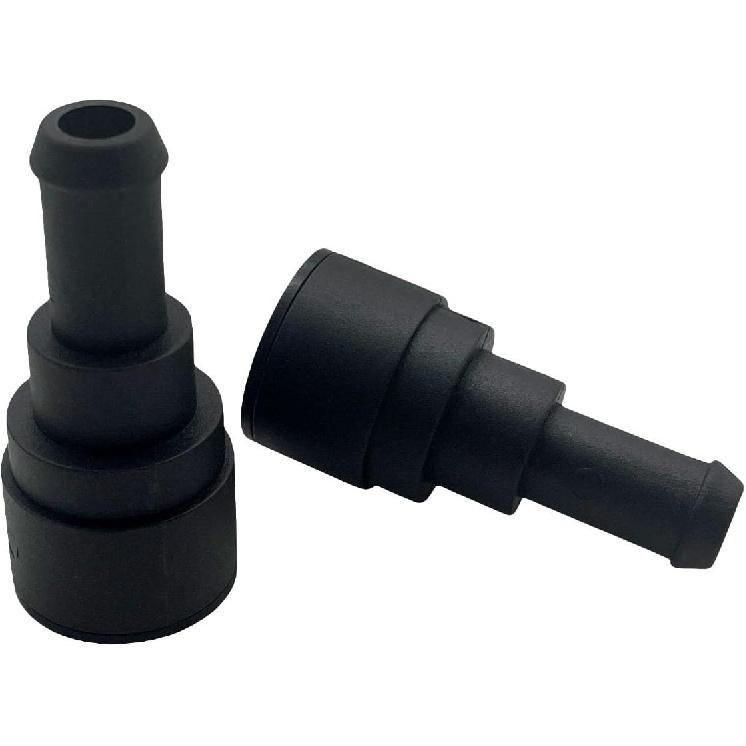 2PCS Heater Core Coolant Hose Connector Inlet/Outlet 3/4In. Tube X 5/8In 800-409 Compatible With Avalanche Suburban Express Silverado Sierra 1500