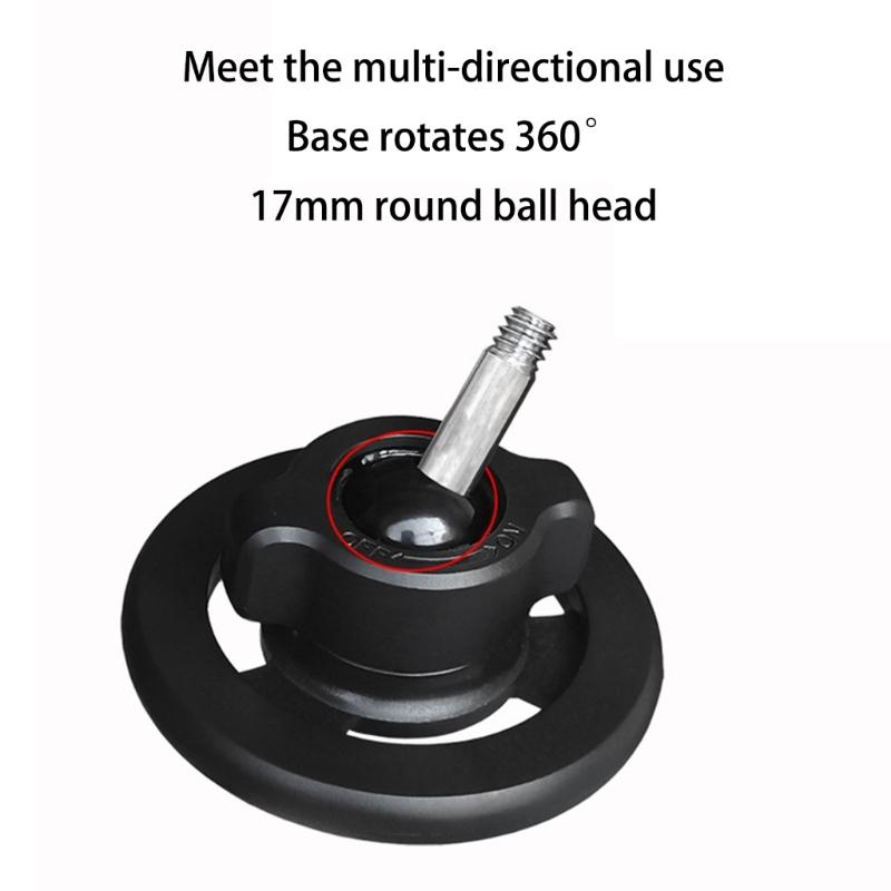 Magnetische Kamerahalterung mit 360-Grad-Drehung Schnellinstallierbarer Webcam-Halter Wandmontage Innenkamera-Halterung Basis