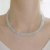 HAS HLD012 Blue Jade Bead Necklace
