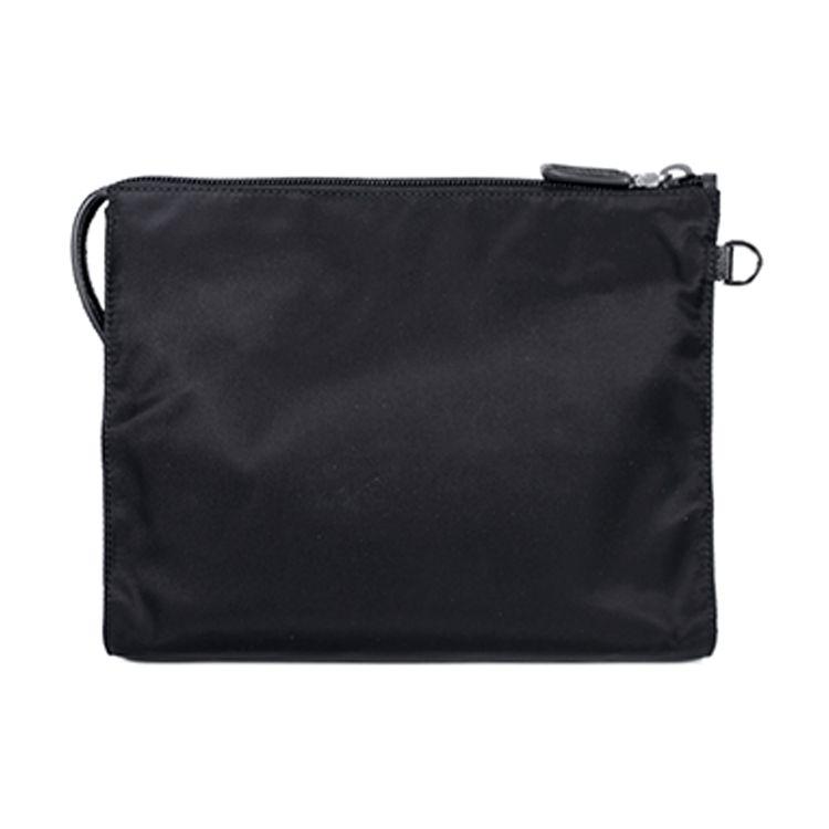 Prada Astuccio per Cosmetici in Re-Nylon Pochette da Uomo Nero 2NE7892DMH-F0002