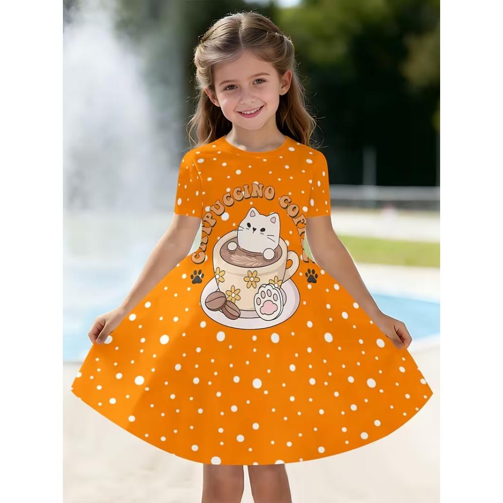 

Women s children s dress - fashionable, loose and simple design 100 cm