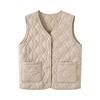 Stylish Vest H117 with Pockets Vest Women's Fall and Winter Padded Warm Undershirt Outside The Casual Sports Within The Short Section of The Shoulders