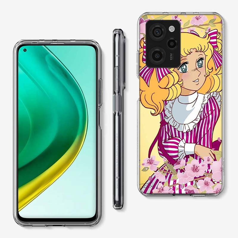 Candy Candy 90s Anime Cover Phone Case For Xiaomi Poco M8 M7 M6 M4 M3 X7 X6 X4 Pro F7 Ultra M5S Mi 14 14T 15 15T 12T 10T Pro 12S