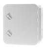 Deck Access   Inspection Cover Anti UV with Lock Accessory for Marine Boat 20x18in(Black )