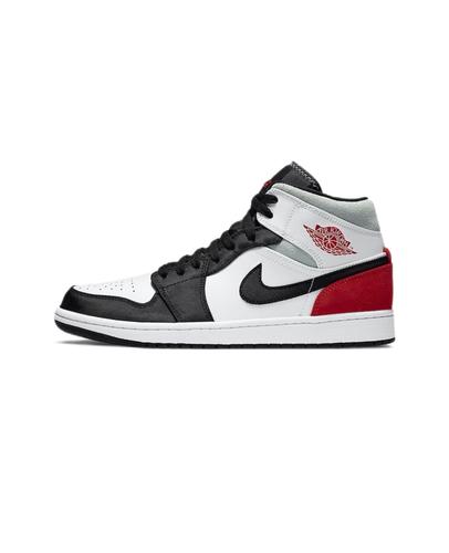 Air Jordan 1 Mid SE Red Black Toe Jordan 1 AJ1 Mid SE Red Black 852542-100
