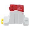 Multi Current DIN Rail Terminal Block Connector for Power Wiring Red