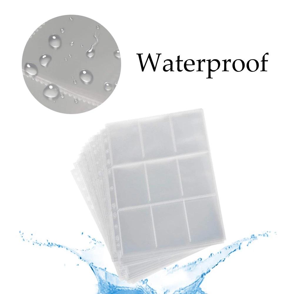 Holder Album Pages Card Stock 90 Pockets Gaming Card Card Sleeves Coin Holders Card Storage Wallets