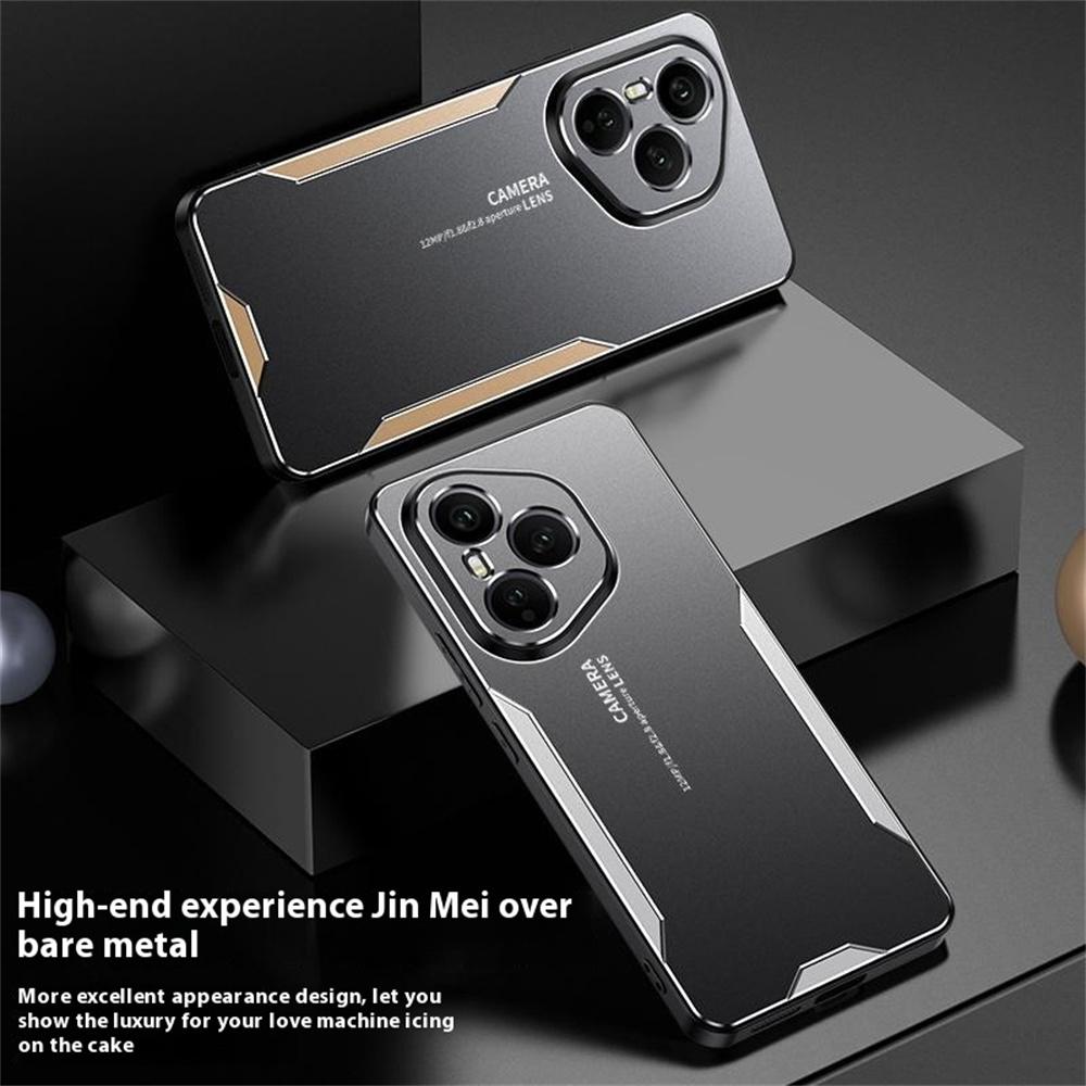 For Honor 400 Pro 5G (Global) Phone Case Aluminium Alloy TPU PC Back Cover