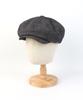 Yunibeosyeolkemiseuteuli Overfit Logo Black Newsboy Cap