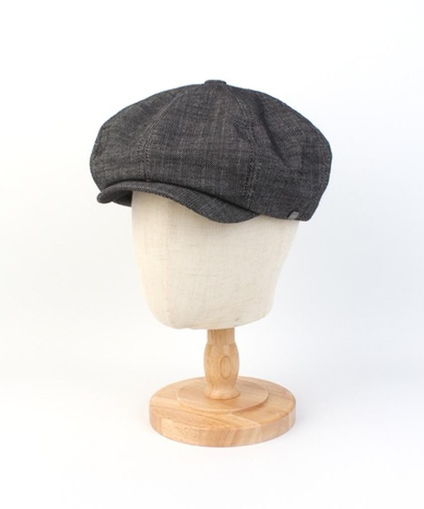 Yunibeosyeolkemiseuteuli Overfit Logo Black Newsboy Cap