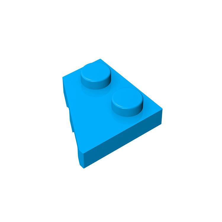 20 peças Compatíveis com MOC Partículas de Montagem 24299 Placa de Cunha 2 x 2 Esquerda Blocos de Construção DIY Educacional Alta Tecnologia Peças de Reposição Brinquedos