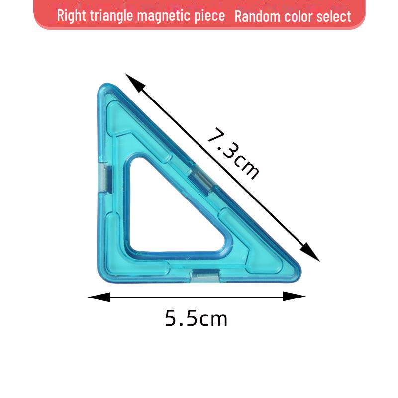 Large Magnetic Building Blocks - Educational Puzzles for Children