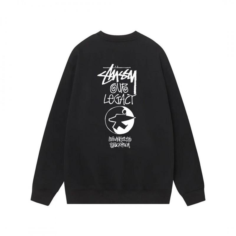 Unisex Oversized Cotton Crewneck Sweatshirt With Letter Dice Print Fall Youth Streetwear