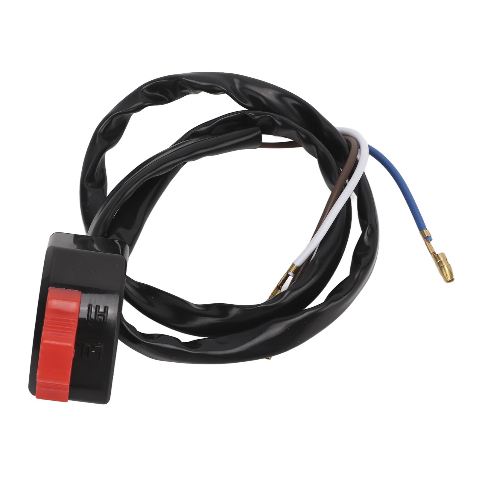 

Переключатель фар мотоцикла левый 35250126701 3 провода ABS Замена для CT70 K0 TRAIL 70