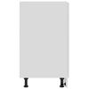 Lyon White Under Counter Cabinet 80 X 46 X 81.5 Cm Engineered Wood