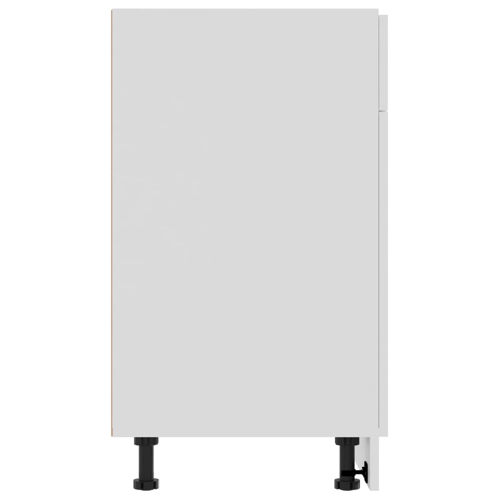 Lyon White Under Counter Cabinet 80 X 46 X 81.5 Cm Engineered Wood