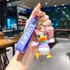 Donald Duck Classic Mickey Minnie Donald Duck Keychain Pendant Car Keychain Promotional Gift Night Market