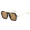  New Square Women Sunglasses Fashion Shades UV400 Retro Trending Leopard Green Gradient Men Sun Glasses