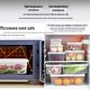 Rectangular Transparent Food Storage Container
