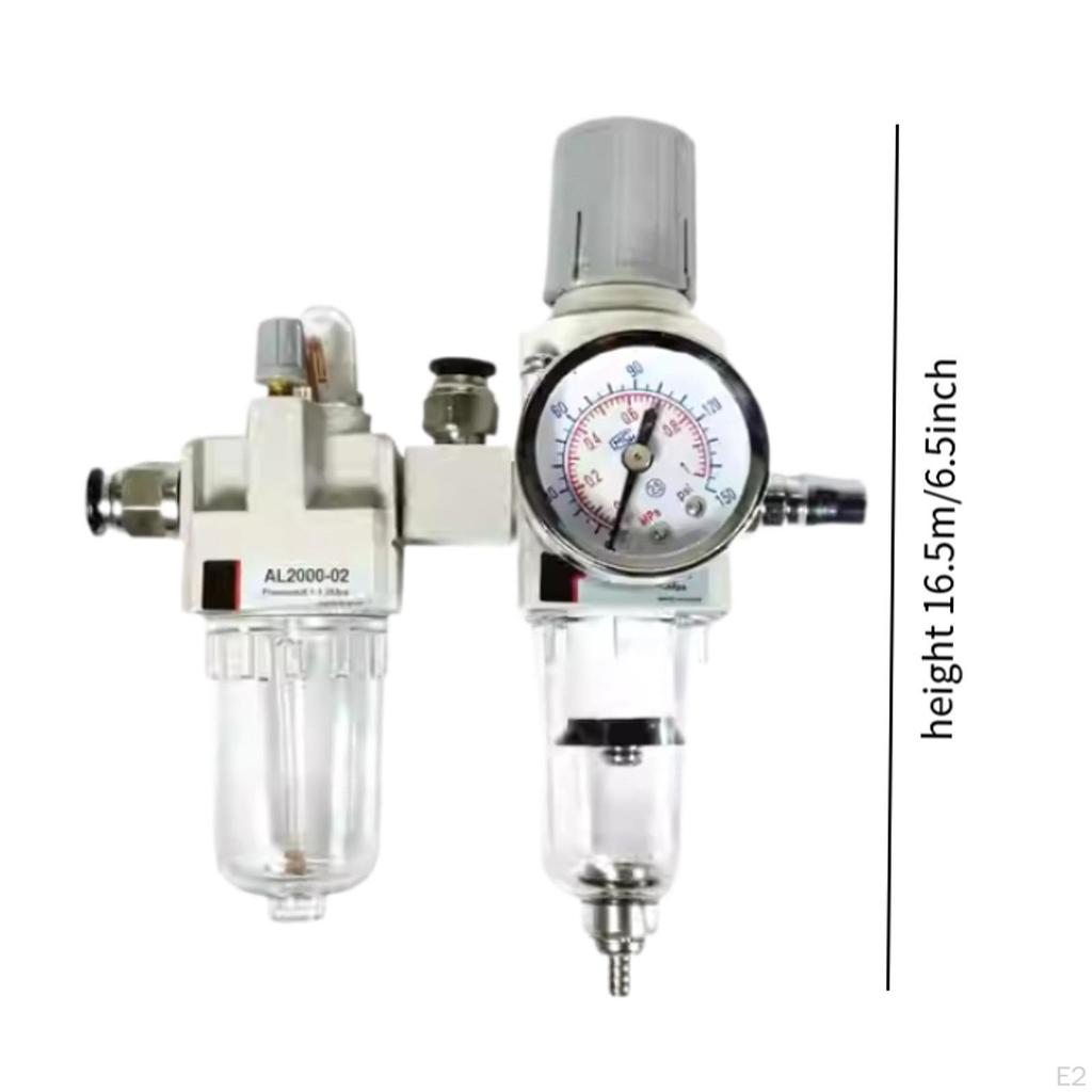 Oil Water Separator Auto Repair Equipment with Pressure Gauge Filter Parts Tire Dismounting