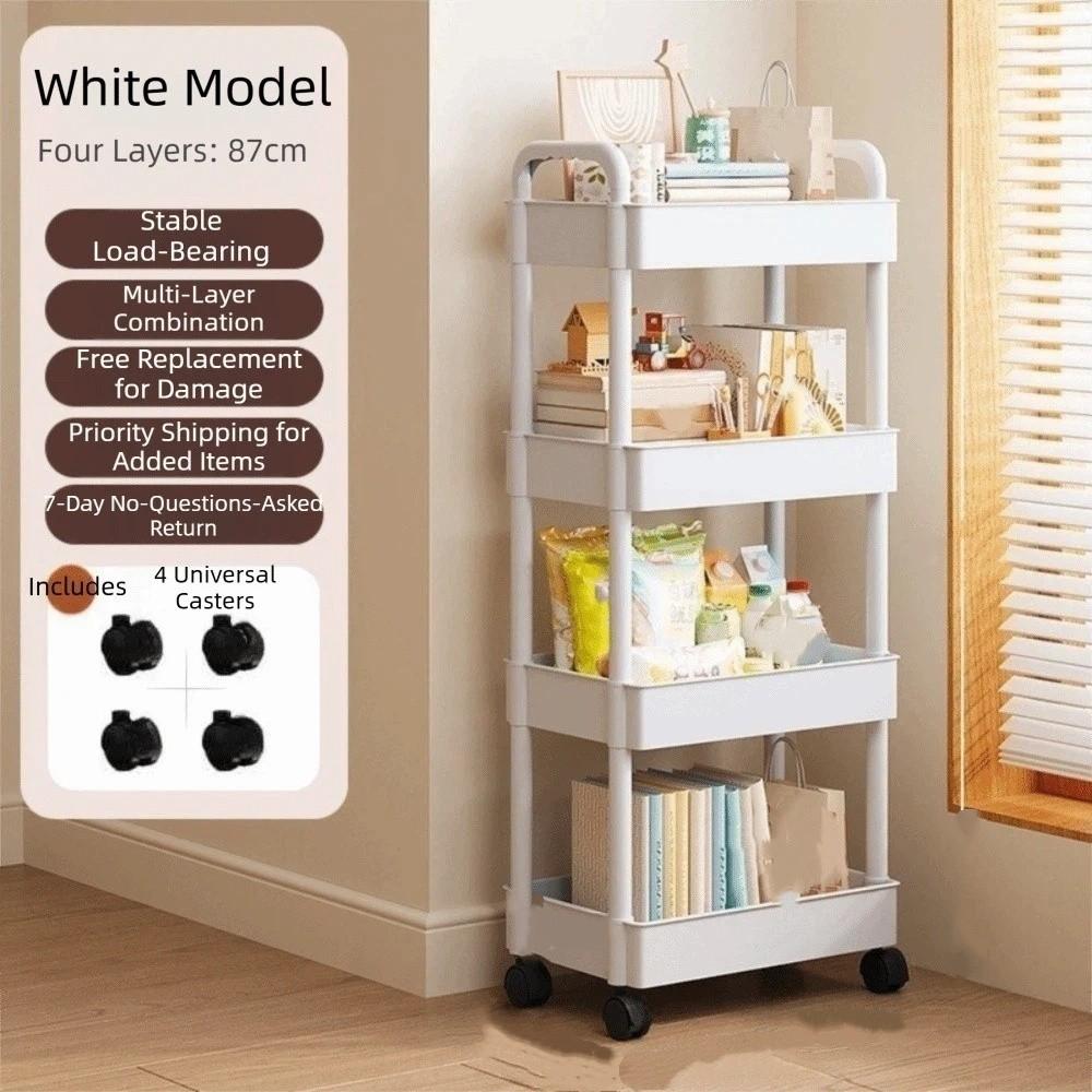 Large Capacity Snack Storage Rack Home Organize Kitchen Storage Rack Multi Layer Storage Rack Home